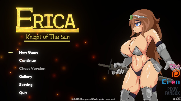 艾莉卡:太阳骑士 (Erica: Knight of the Sun) v0.2.0 生肉下载 | 3.4G [PC/动作/ACT游戏]