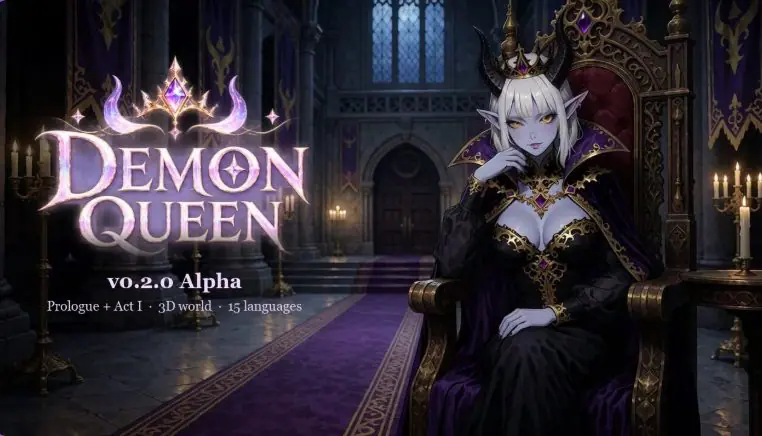 那次心脏病发作让我转生成了暗黑大陆最令人恐惧的魔王女王 v0.2 Alpha 官方中文下载 | 610M [PC/日式/SLG游戏]